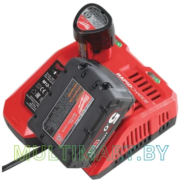 Аккумулятор с зарядным устройством Milwaukee M18 NRG-402 (2x18В/4 Ач + 12-18В) картинка 3